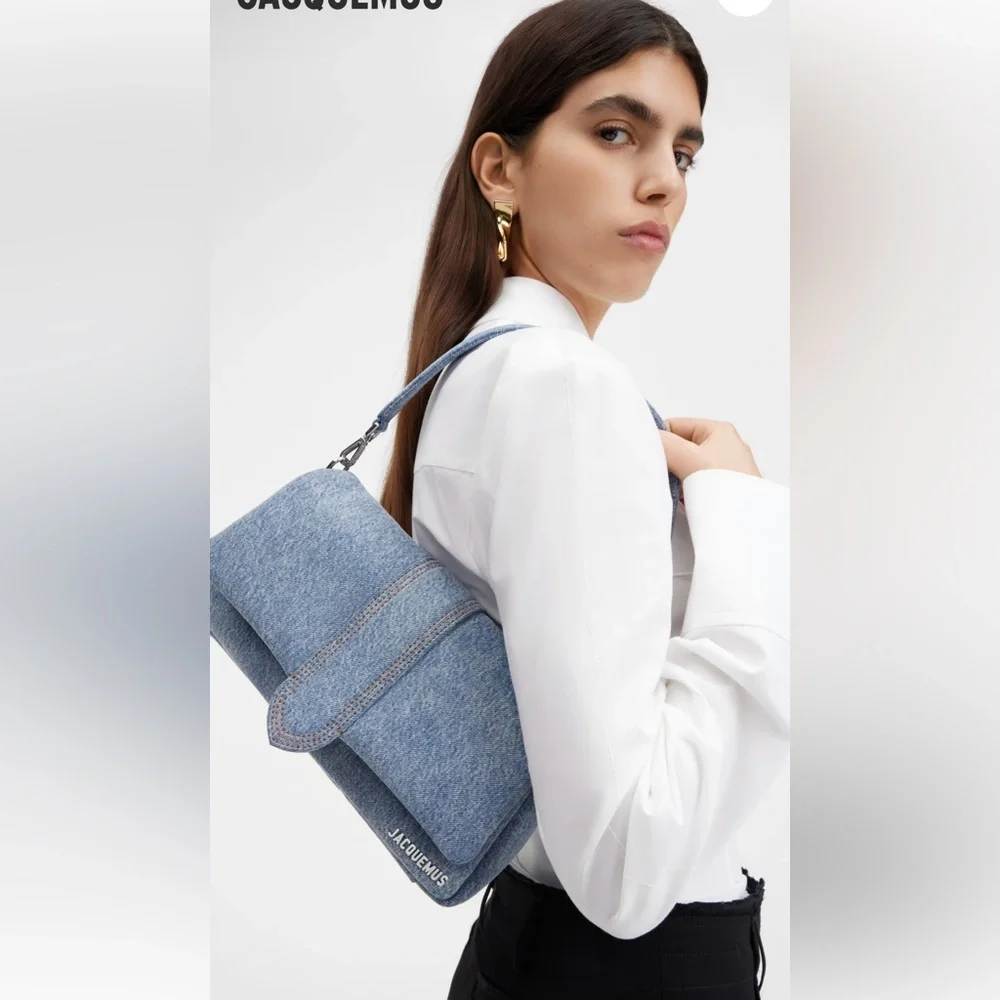Jacquemus Blue Shoulder Bag - Picture 7 of 14
